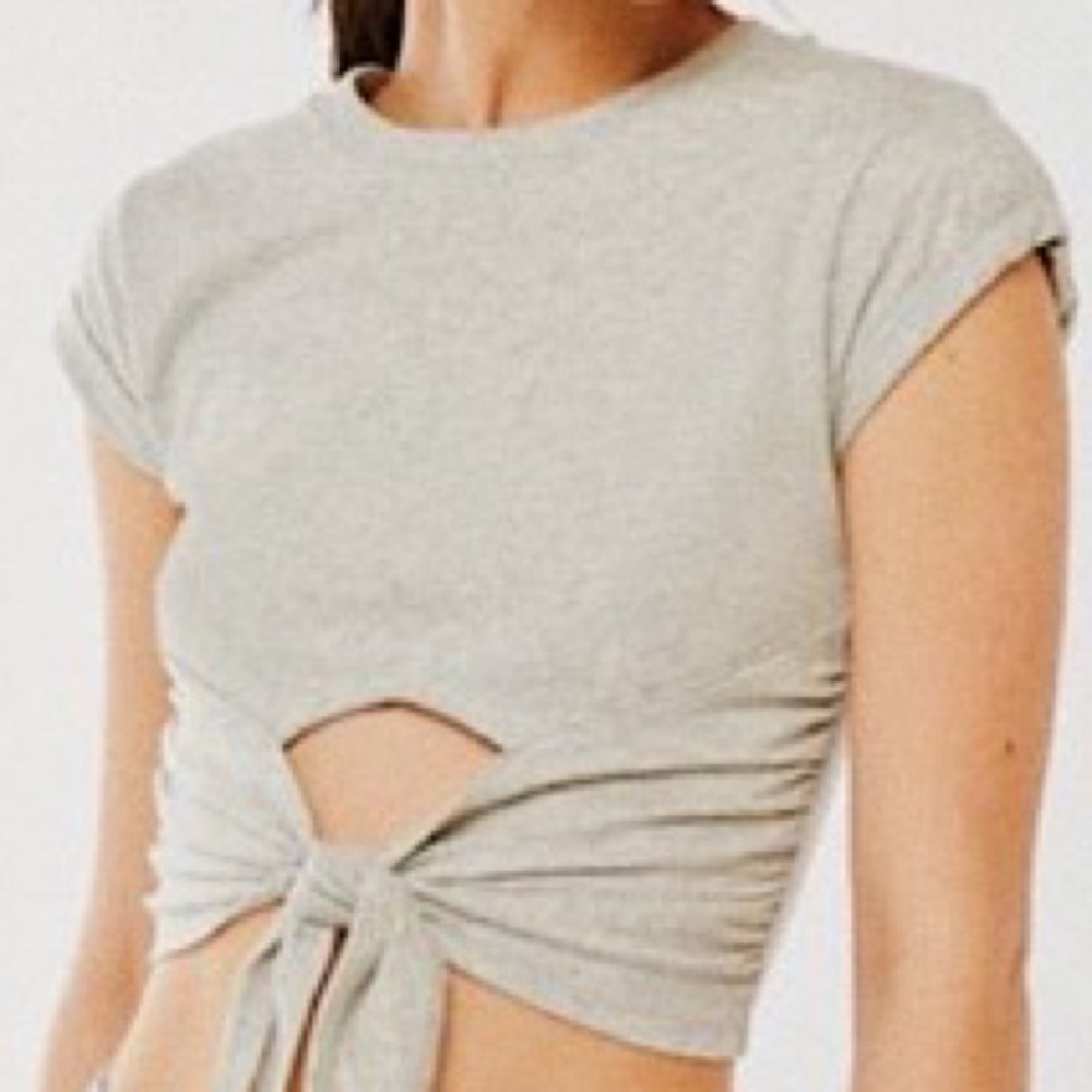 NWOT Urban Outfitters - Grey Sonya Top